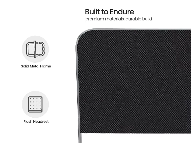 Chloe Queen Size Double Bed in Black Color